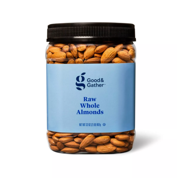 Good & Gather Raw Whole Almond 907g