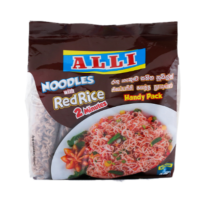 Alli Instant Red Noodles Handy Pack 400g
