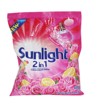 Sunlight Detergent Powder Lemon and Rose 400g