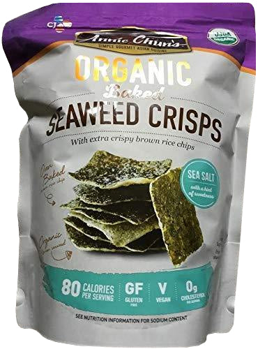Annie Chun’s Organic Baked Seaweed Crisps 144 grams