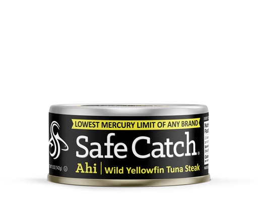 Safe Catch Ahi Wild Yellowfin Tuna Steaks Slow Cooked 142g Exp: Jul 2022