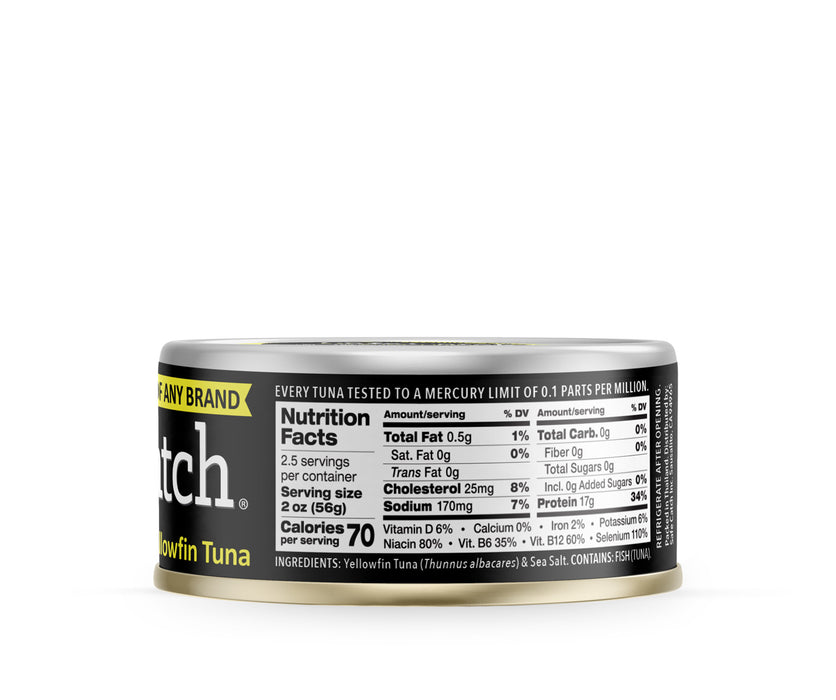 Safe Catch Ahi Wild Yellowfin Tuna Steaks Slow Cooked 142g