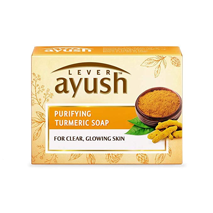 Lever Ayush Purifying Turmeric Soap 100g