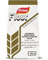 Prima Superfine Whole Grain General Purpose Flour 500g