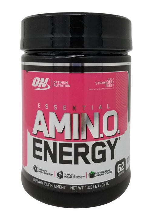 Optimum Nutrition Essential Amino Energy Juicy Strawberry 62 Servings 1.23 LB