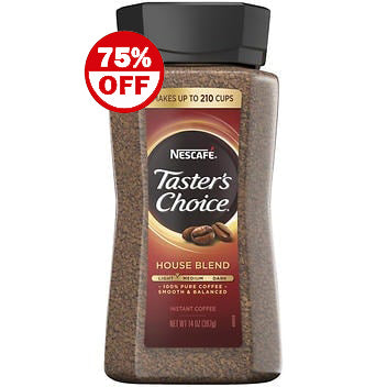 Nescafe Taster's Choice Instant Coffee, House Blend, 14 oz (397g) Exp: Feb 2022