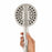 Waterpik UltraThin + Hand Held Shower Head With PowerPulse Massage