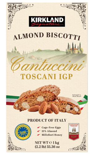 Kirkland Signature Cantuccini Toscani IGP Almond Biscotti 1kg