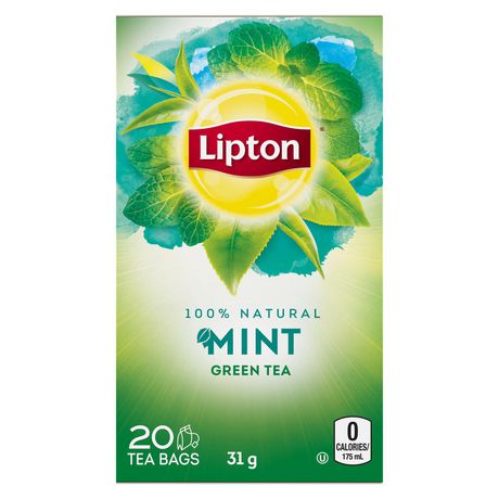 Lipton Green Tea Mint 20 Tea Bags