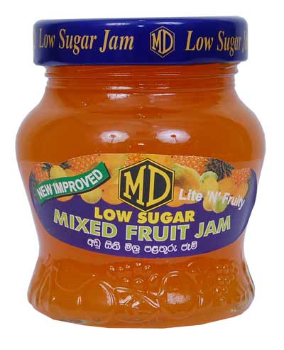 MD Low Sugar Mixed Fruit Jam 330g