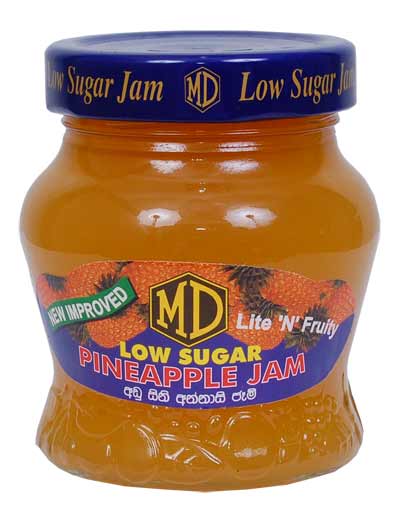 MD Low Sugar  Pineapple Jam 330g