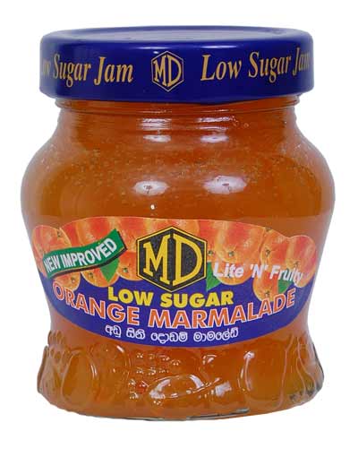 MD Low Sugar Orange Marmalade Jam 330g