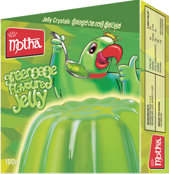 Motha Greengage Flavoured Jelly 100g