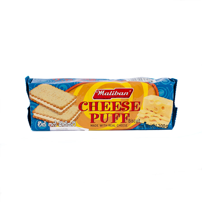 Maliban Cheese Puff Biscuit 200g