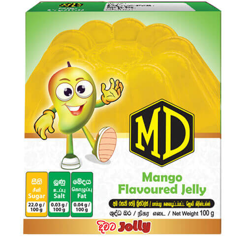 MD Mango Flavoured Jelly Crystal 100g