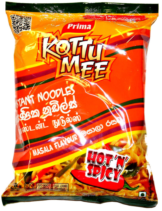 Prima Kottu Mee Hot N Spicy Masala Flavor Instant Noodles 78g