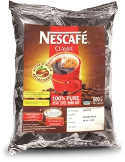 Nescafe Classic 100% Pure Instant Coffee 500g