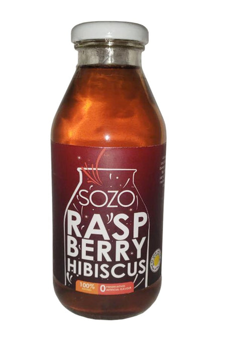 SOZO Raspberry & Hibiscus Iced Tea 350ml