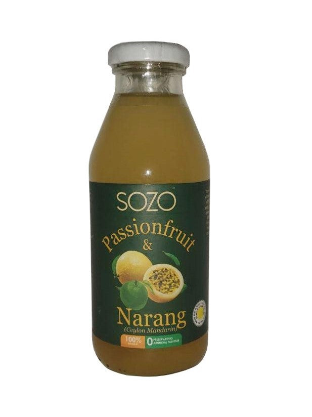 SOZO Passionfruit and Narang Drink 350ml