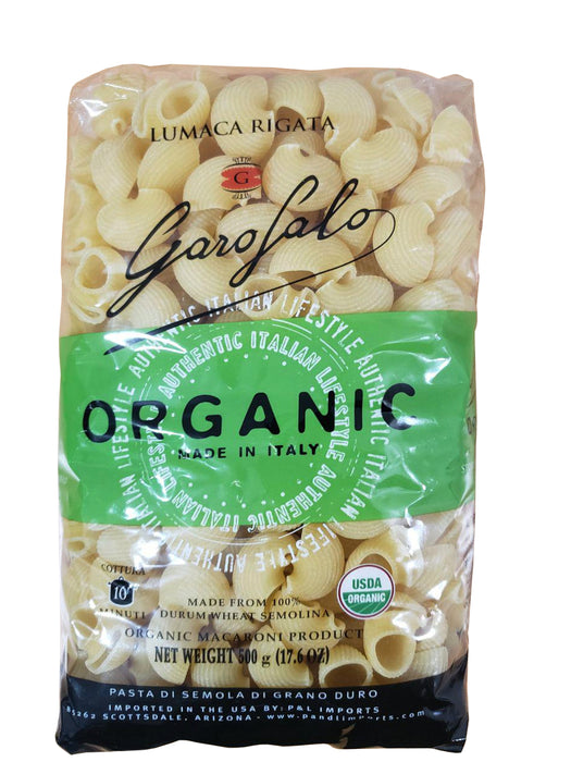 Garofalo Organic Macaroni (Lumaca Rigata) 500g