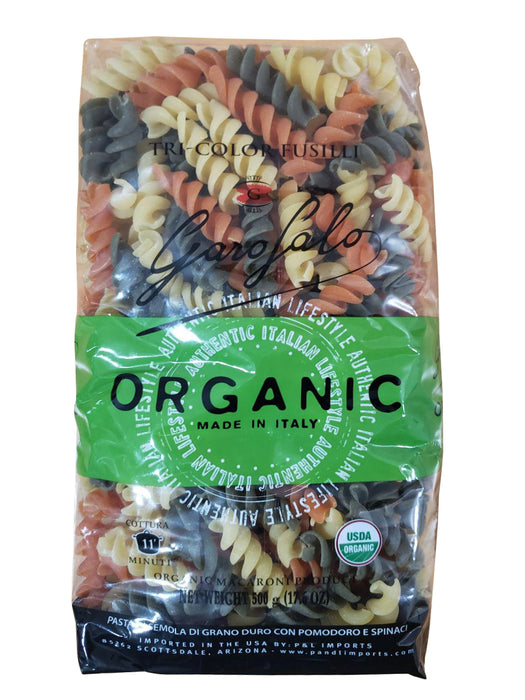 Garofalo Organic Macaroni (Fusilli Tri Color) 500g