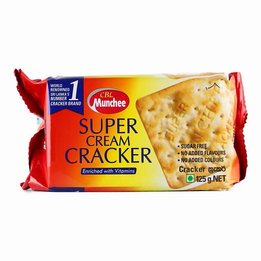 CBL Munchee Super Cream Cracker Enriched with Vitamins 125g