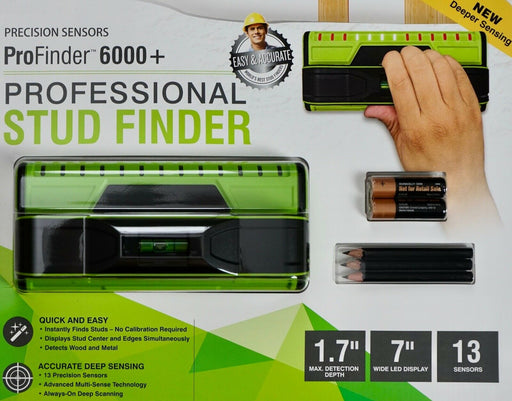 Precision Sensor ProFinder 6000+ Professional Stud Finder