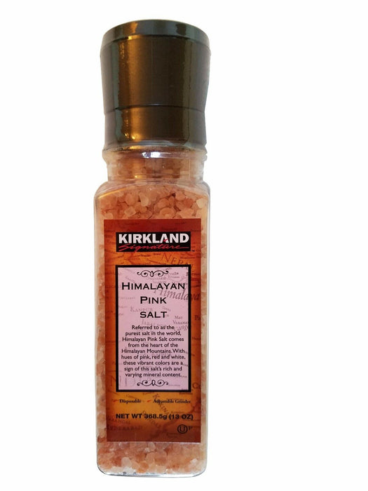 Kirkland Signature Himalayan Pink Salt with Adjustable Grinder 13 oz