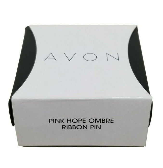 Avon Pink Hope Ombre Ribbon Pin