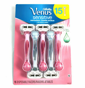 Gillette Venus Sensitive Disposable Razor 15-count