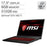 MSI GF75 Thin 10SCSXR 17.3" I5 512 SSD Gaming Laptop