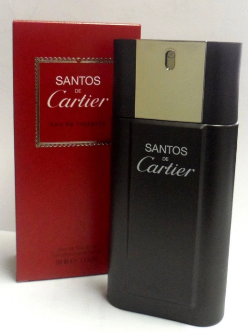 SANTOS de CARTIER Cologne for Men 3.3 oz Spray edt NEW in BOX