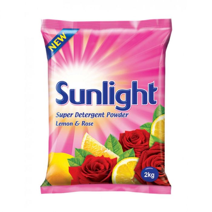 Sunlight Detergent Powder Lemon and Rose 2kg