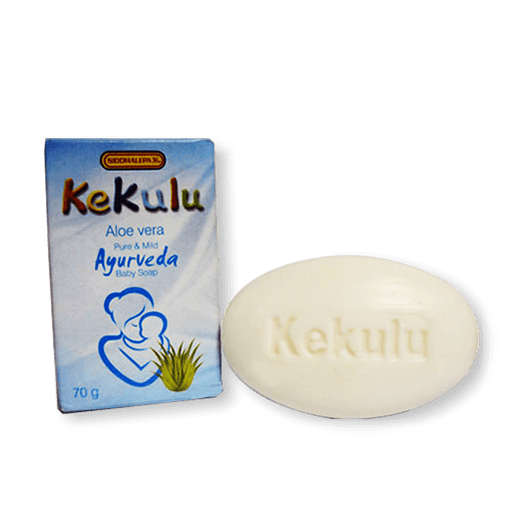 Siddhalepa Kekulu Aloe Vera Ayurveda Baby Soap 70 g Each - 5 Pack
